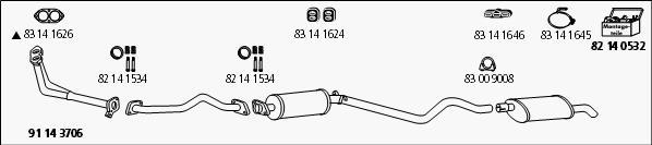 HJS Op_189 - Система випуску ОГ autocars.com.ua