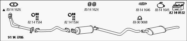 HJS Op_271 - Система випуску ОГ autocars.com.ua