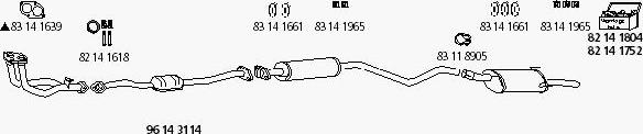 HJS Op_411 - Система выпуска ОГ autodnr.net