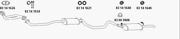 HJS Op_576 - Система випуску ОГ autocars.com.ua