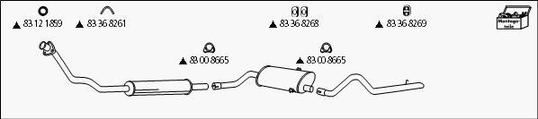 HJS Sa_62 - Система випуску ОГ autocars.com.ua