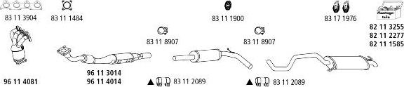 HJS Se_193 - Система випуску ОГ autocars.com.ua