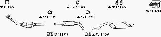 HJS Se_204 - Система випуску ОГ autocars.com.ua