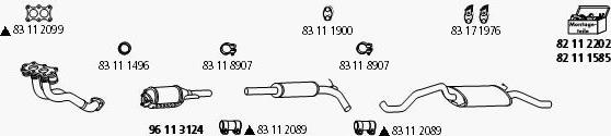 HJS Se_271 - Система випуску ОГ autocars.com.ua