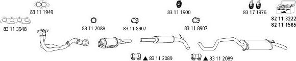 HJS Se_682 - Система випуску ОГ autocars.com.ua