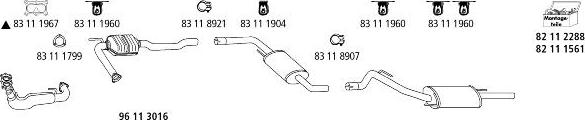 HJS VW_1282 - Система випуску ОГ autocars.com.ua