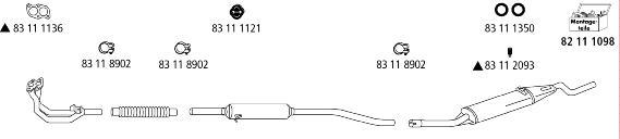 HJS VW_90 - Система випуску ОГ autocars.com.ua