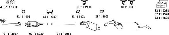 HJS VW_939 - Система випуску ОГ autocars.com.ua