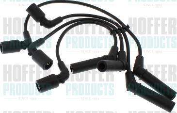 Hoffer 101015 - Комплект проводів запалювання autocars.com.ua