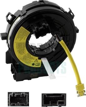 Hoffer 21031414 - Вита пружина, подушка безпеки autocars.com.ua