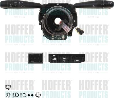 Hoffer 21031691 - Вимикач на рульовій колонці autocars.com.ua