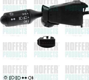 Hoffer 21031756 - Вимикач на рульовій колонці autocars.com.ua