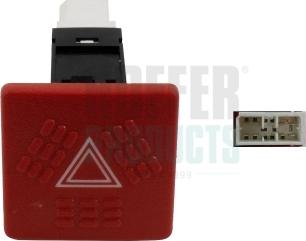 Hoffer 21036035 - Покажчик аварійної сигналізації autocars.com.ua