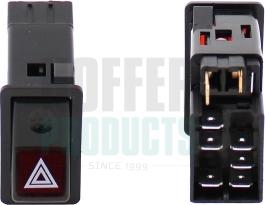 Hoffer 2103684 - Покажчик аварійної сигналізації autocars.com.ua