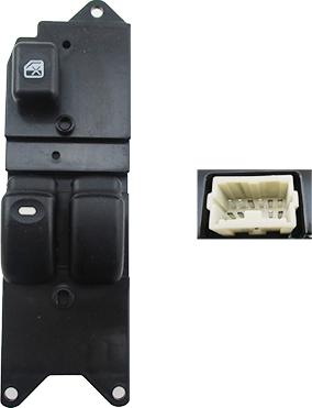 Hoffer 2106539 - Вимикач, стеклолод'емнік autocars.com.ua