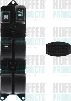 Hoffer 2106542 - Вимикач, стеклолод'емнік autocars.com.ua