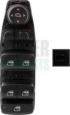 Hoffer 2106615 - Вимикач, стеклолод'емнік autocars.com.ua