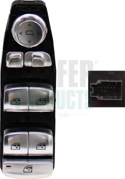 Hoffer 2106681 - Вимикач, стеклолод'емнік autocars.com.ua