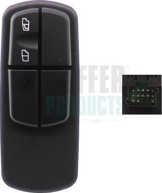 Hoffer 2106689 - Вимикач, стеклолод'емнік autocars.com.ua