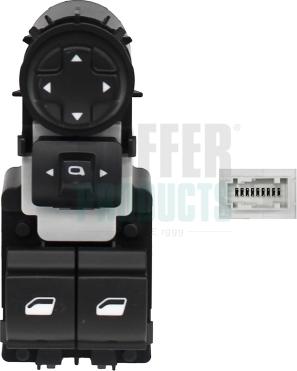 Hoffer 2106782 - Вимикач, стеклолод'емнік autocars.com.ua