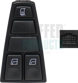 Hoffer 2106818 - Вимикач, стеклолод'емнік autocars.com.ua