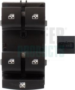 Hoffer 2106831 - Вимикач, стеклолод'емнік autocars.com.ua