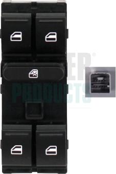 Hoffer 2106857 - Вимикач, стеклолод'емнік autocars.com.ua