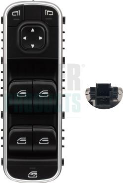 Hoffer 2106867 - Вимикач, стеклолод'емнік autocars.com.ua