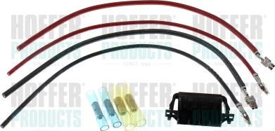 Hoffer 25541 - Ремкомплект кабеля, доп. резистор вентилятора кондиционера avtokuzovplus.com.ua