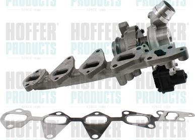 Hoffer 69001293 - Компресор, наддув autocars.com.ua