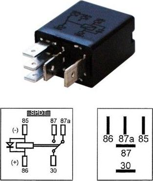 Hoffer 7232304 - Реле avtokuzovplus.com.ua