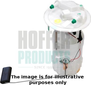 Hoffer 7409380E - Датчик, рівень палива autocars.com.ua