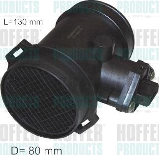 Hoffer 7516059/1 - Датчик потоку, маси повітря autocars.com.ua