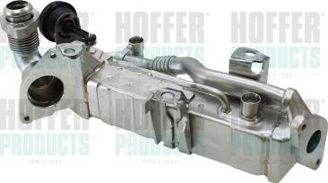 Hoffer 7518861 - Радіатор, рециркуляція ОГ autocars.com.ua