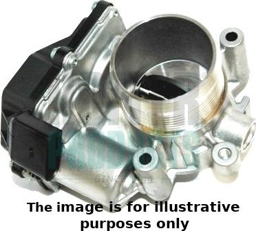 Hoffer 7519158R - Патрубок дросельної заслінки autocars.com.ua