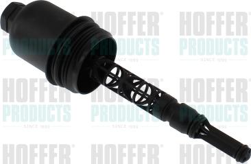 Hoffer 8021739 - Кришка, корпус масляного фільтра autocars.com.ua