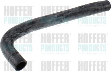 Hoffer 8197082 - Шланг радіатора autocars.com.ua