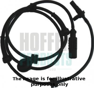 Hoffer 8290029E - Датчик ABS, частота обертання колеса autocars.com.ua