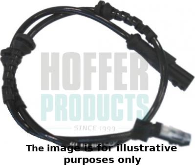 Hoffer 8290046E - Датчик ABS, частота вращения колеса avtokuzovplus.com.ua