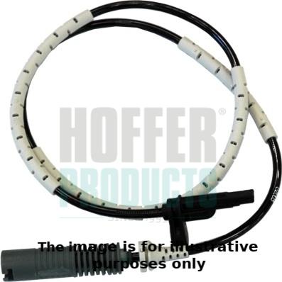 Hoffer 8290146E - Датчик ABS, частота обертання колеса autocars.com.ua
