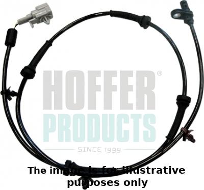 Hoffer 8290243E - Датчик ABS, частота обертання колеса autocars.com.ua