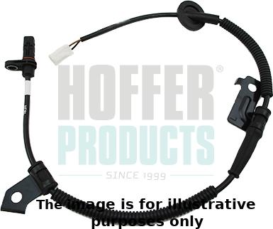 Hoffer 8290823E - Датчик ABS, частота вращения колеса avtokuzovplus.com.ua