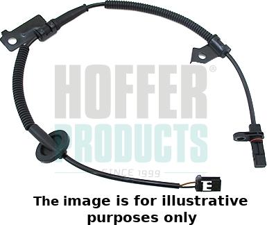 Hoffer 8290824E - Датчик ABS, частота вращения колеса avtokuzovplus.com.ua