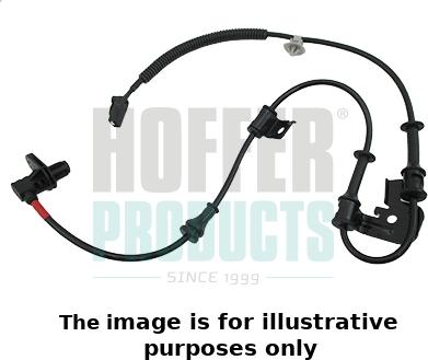 Hoffer 8290846E - Датчик ABS, частота обертання колеса autocars.com.ua