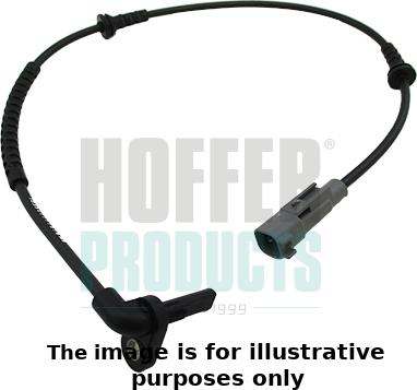 Hoffer 8290887E - Датчик ABS, частота обертання колеса autocars.com.ua