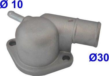 Hoffer 93101 - Фланець охолоджуючої рідини autocars.com.ua