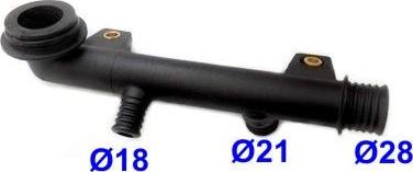 Hoffer 93138 - Фланець охолоджуючої рідини autocars.com.ua