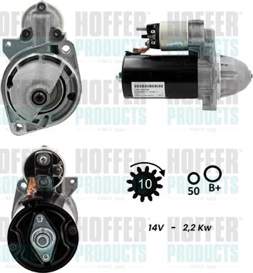 Hoffer H5010004G - Стартер autodnr.net