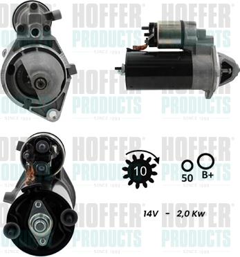 Hoffer H5010011G - Стартер autodnr.net