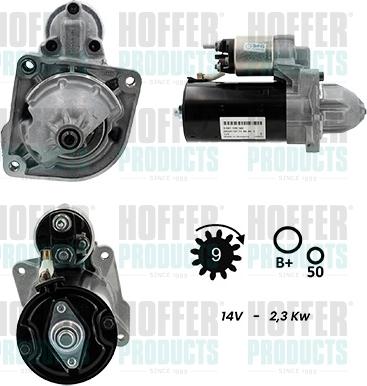 Hoffer H5010060G - Стартер autodnr.net